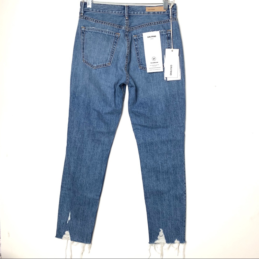 GRLFRND Karolina Skinny Jeans in Forget Me Never - Picture 6 of 7